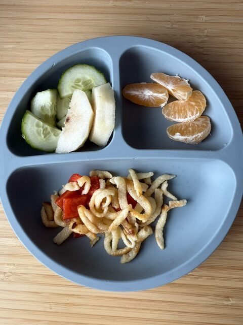 Spätzle mit Paprika